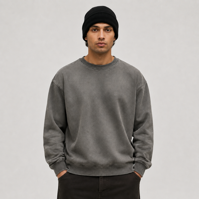Washed Oversized Sweatshirt